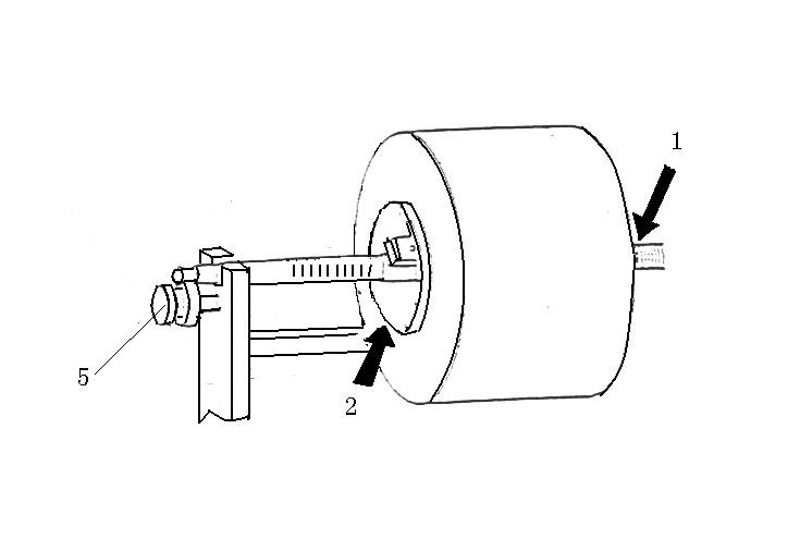 三維包裝機(jī)薄膜卷結(jié)構(gòu)圖